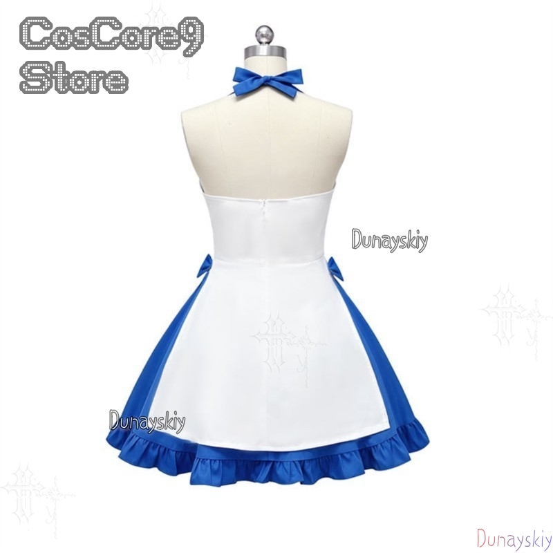 Gaun Karakter Biru Zeno Pakaia - Japanese Street Fashion Female ulasan dan harga