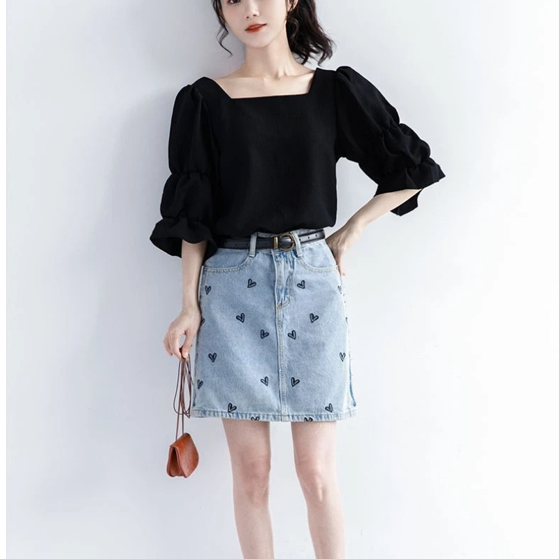 Atasan Kemeja Korea Polos Leng - Street Fashion Youth ulasan dan harga