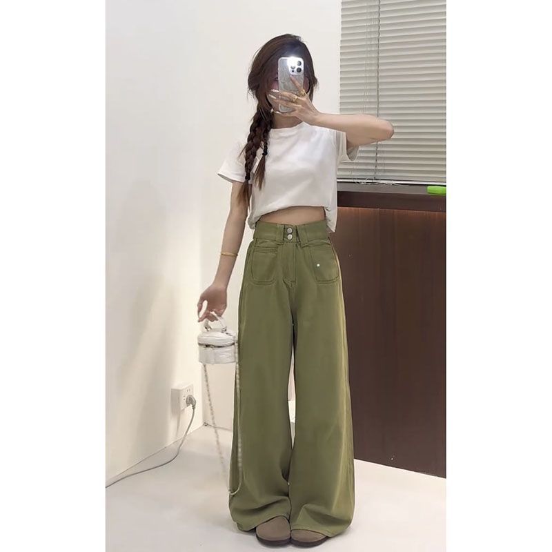Celana Jeans Wanita Pakaian Vi - Japanese Street Fashion Female ulasan dan harga