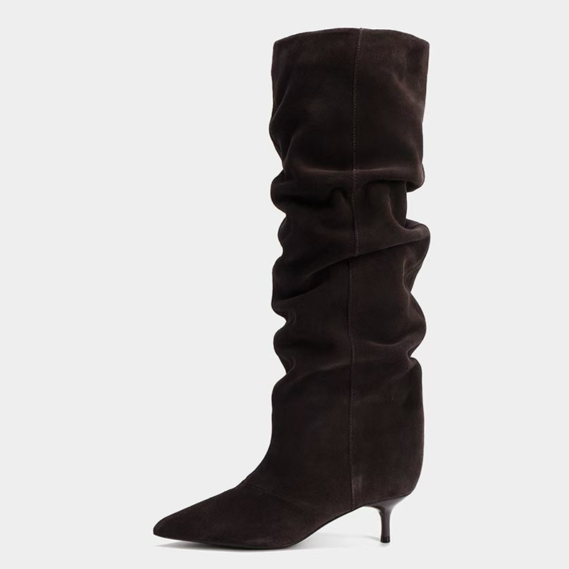Sepatu Bot Tinggi Selutut Wani - Street Fashion Designer ulasan dan harga