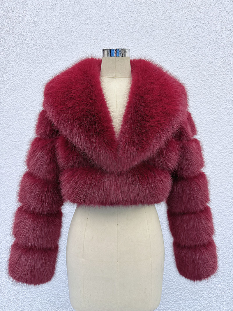 Nomor Barang 0115X Mantel Bulu - Street Fashion Week ulasan dan harga