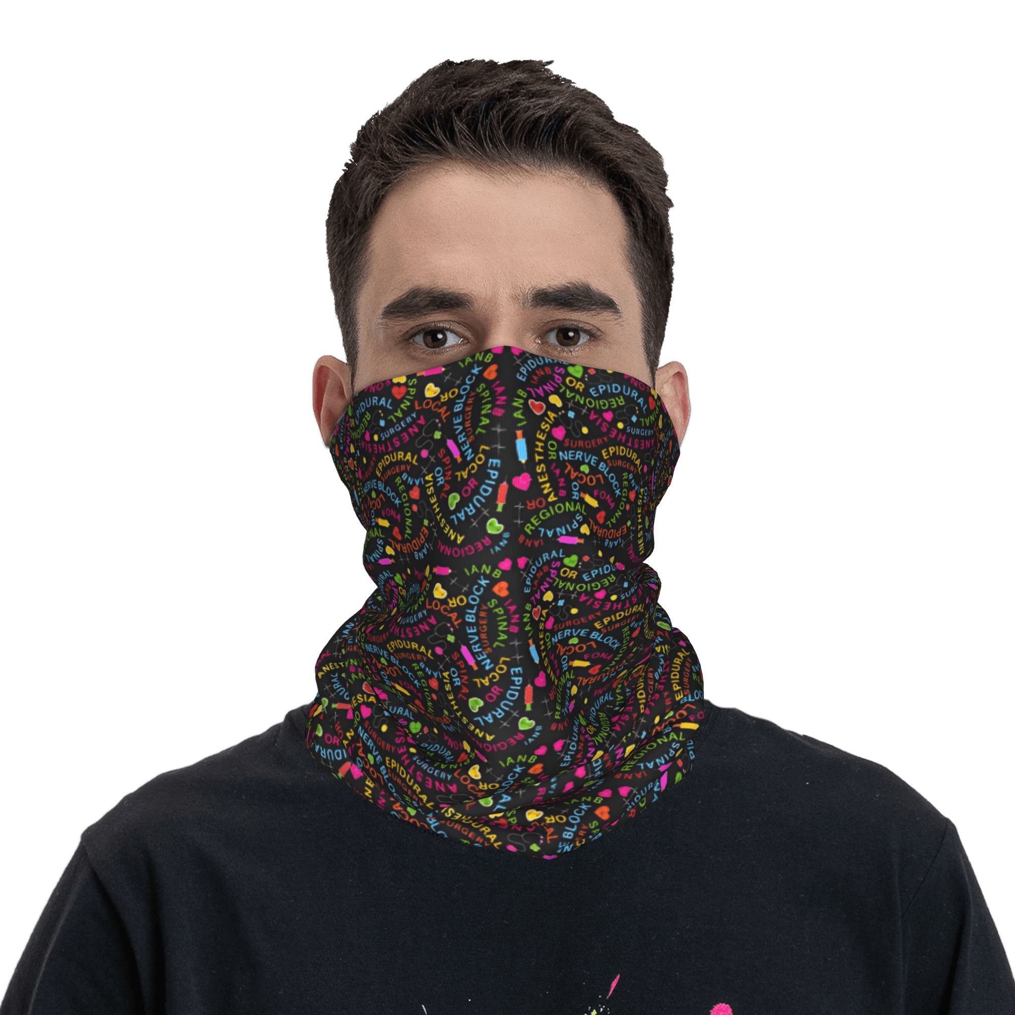 Anestesi Anestesiologi Bandana - Balaclava Face Mask ulasan dan harga